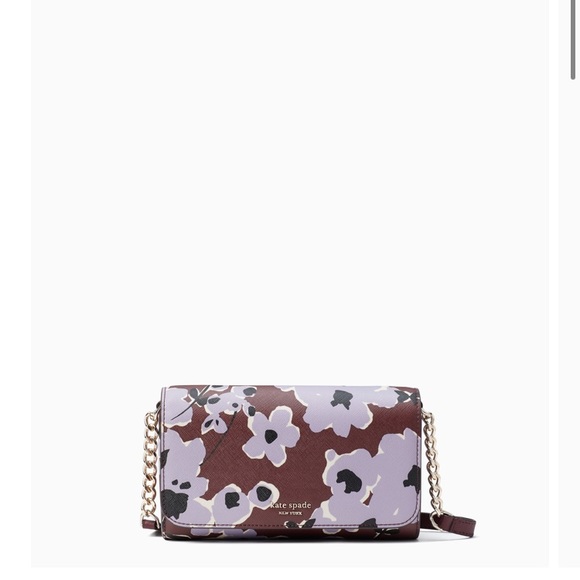 Kate Spade ♠️ Cameron Flap Crossbody Wildflower - Picture 13 of 16